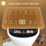  MOAZ BÉBÉ - Máy Giặt Kèm Sấy Khô Thế Hệ Mới - MB119 