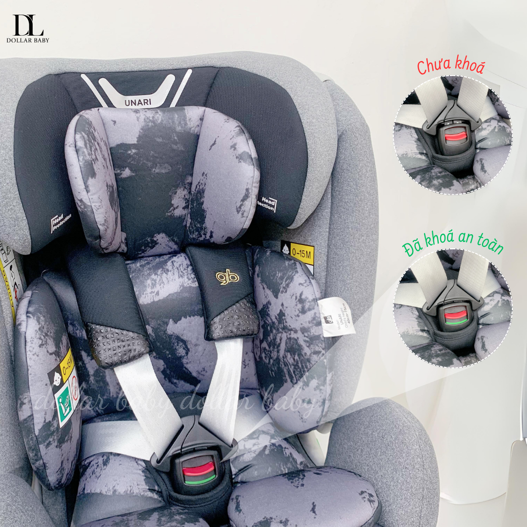  Ghế Ngồi Ô Tô GB Unari Stage 0+1/2/3 (từ 0-12 tuổi) 
