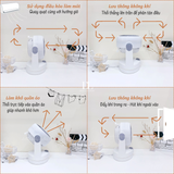  Quạt Đối Lưu Không Khí Iris Ohyama TAF-MKM10 