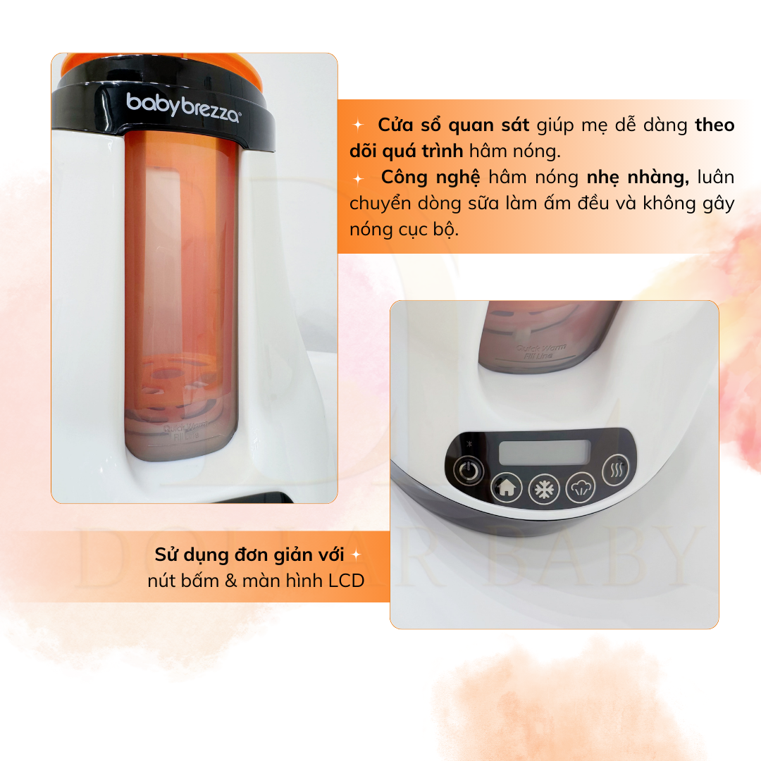  BABY BREZZA - Máy hâm sữa 