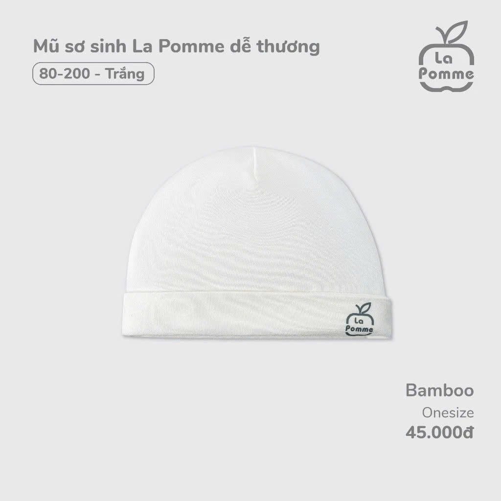  LA POMME - Mũ sơ sinh dễ thương 