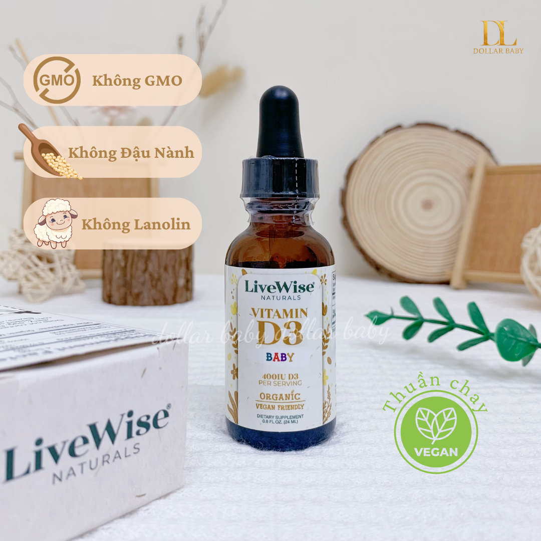  Vitamin D3 Livewise Baby 