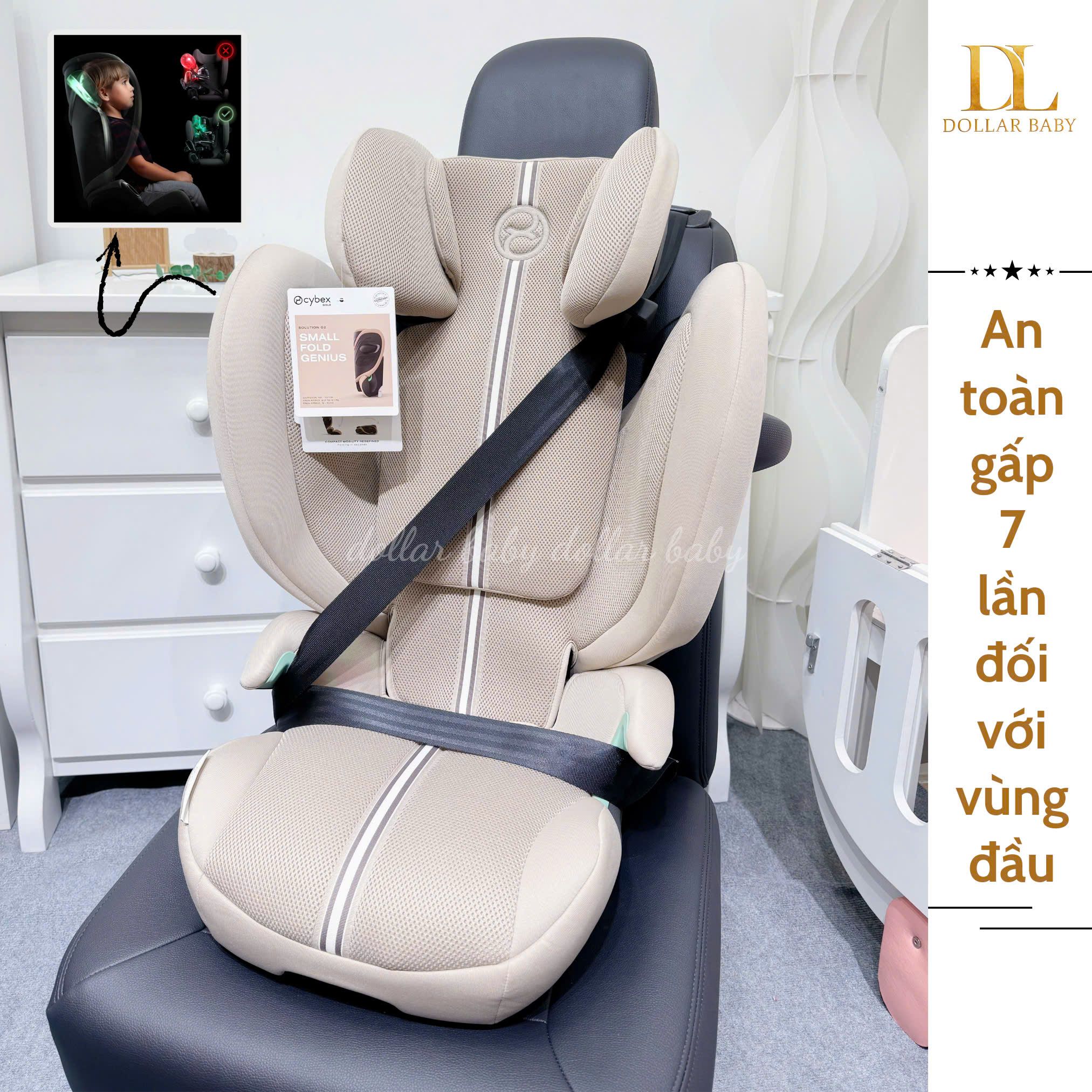  Ghế ô tô Booster Cybex Solution G2 plus 