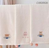  MONONA - Chăn Waffle Thêu Có Hạt Bông - MNN139 