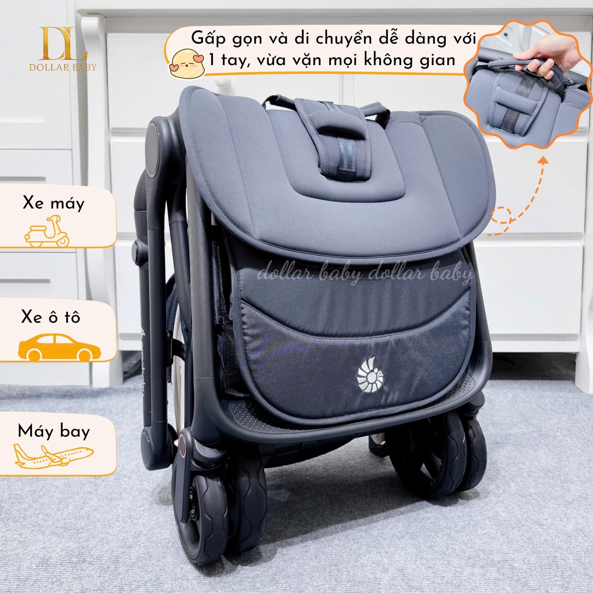  Xe đẩy gấp gọn Ergobaby Metro 3 