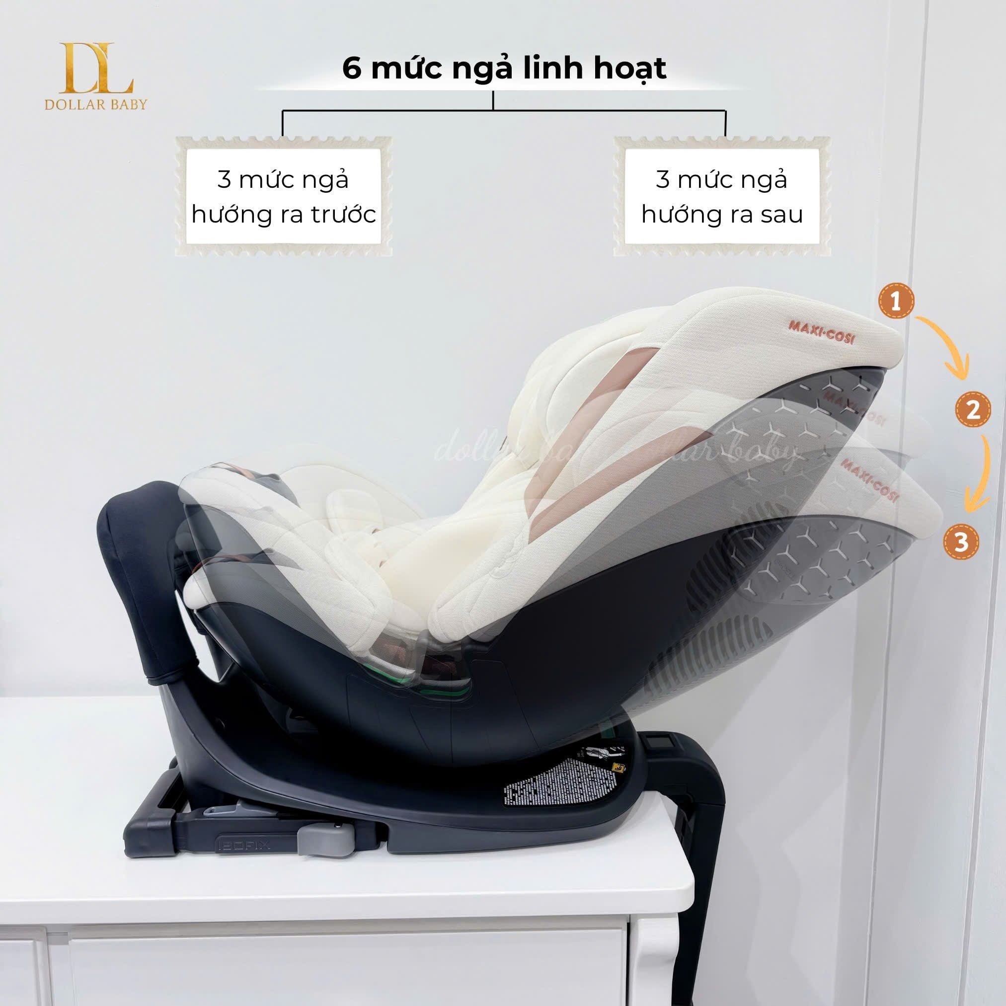  MAXI-COSI - Ghế ngồi ô tô Spinel 360 Plus (0 – 12 tuổi) 