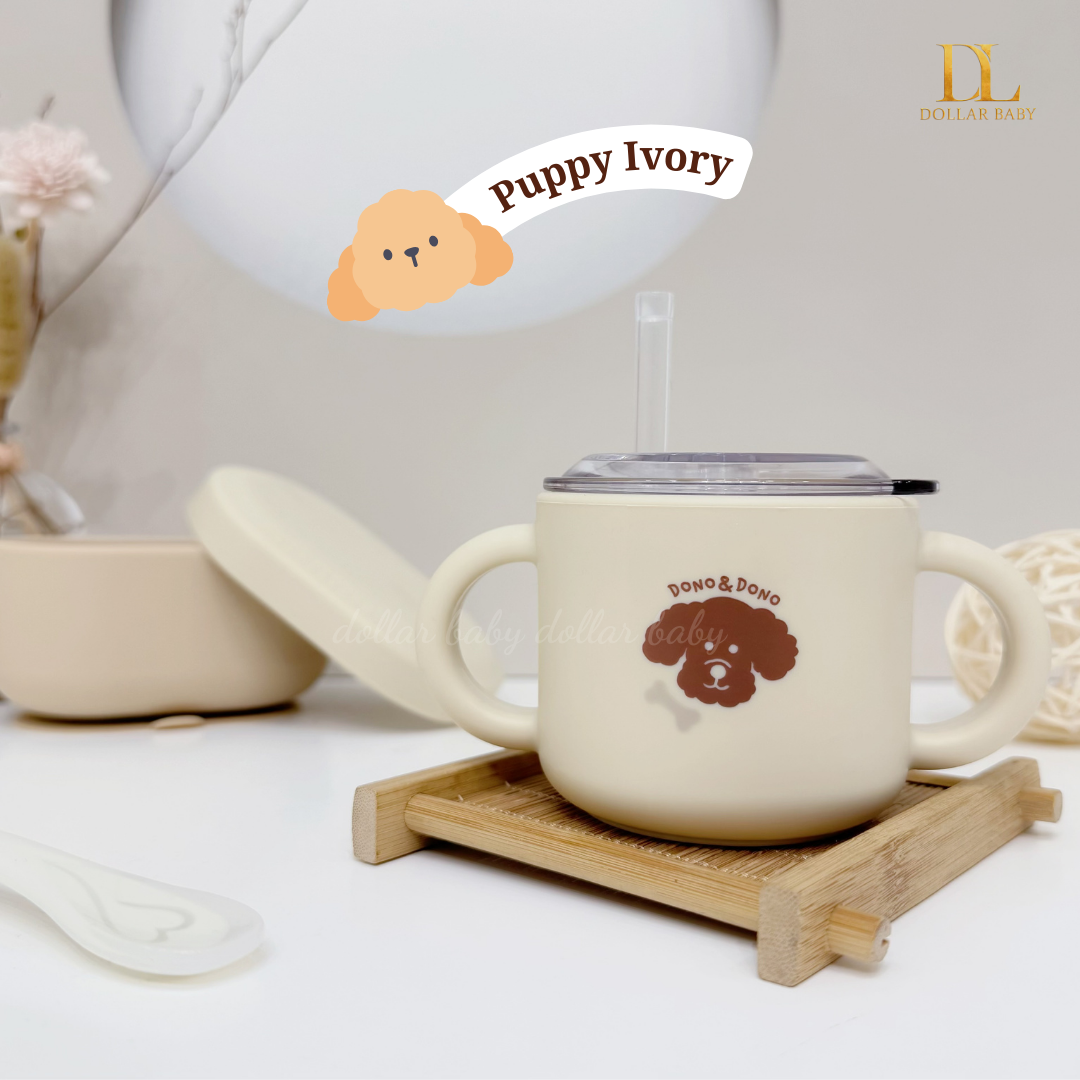  Cốc Tập Uống Silicone Bạch Kim Cao Cấp Dono&Dono 