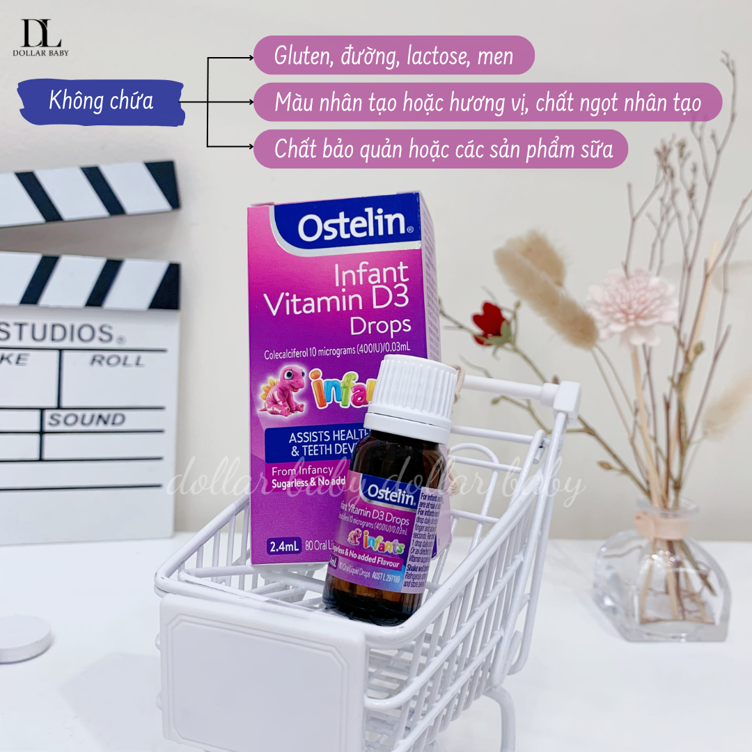  Vitamin D3 Ostelin Drops 400IU 