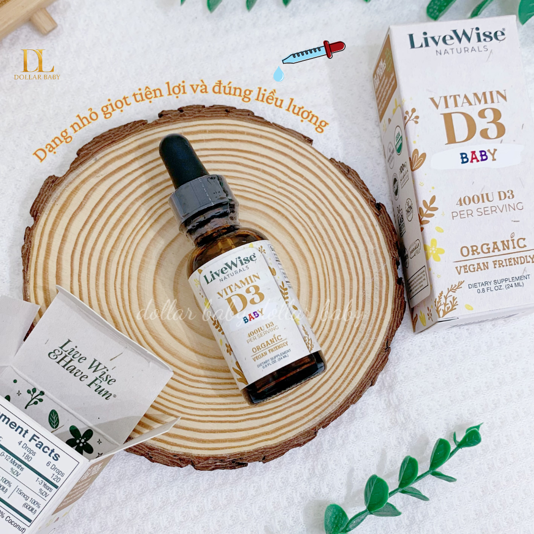  Vitamin D3 Livewise Baby 
