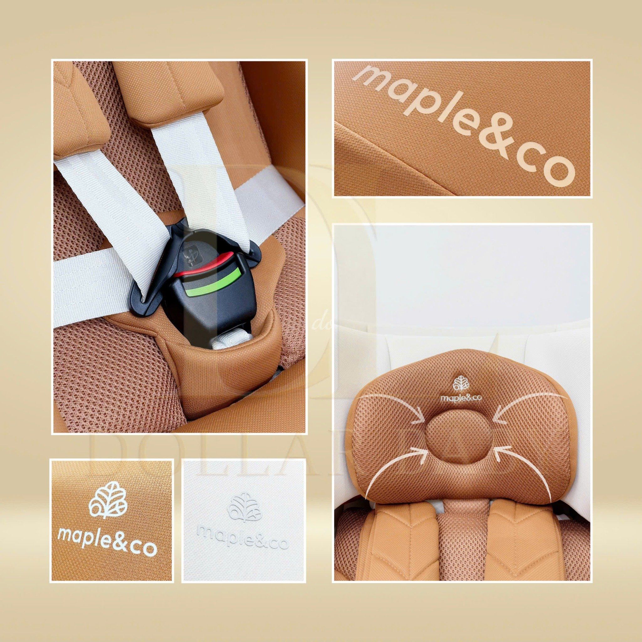  Ghế Ngồi Ô Tô Maple&co Nautilus Airflow / 0-7 Tuổi 
