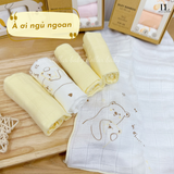  Set 5 Khăn Sữa Sợi Tre Lụa La Pomme Phối Màu ( 30 x 30 ) 