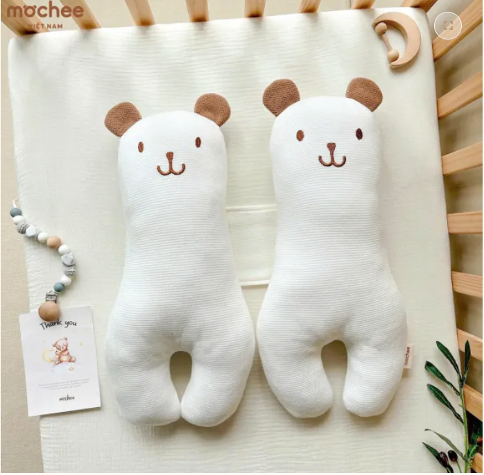  MOCHEE - Gối Chặn Jacquard Thêu 