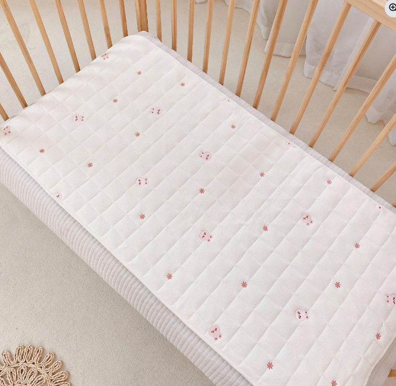  MONONA - Thảm Điều Hoà Chống Thấm Cotton Waffle - 60 x 120cm 
