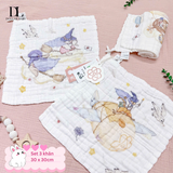  Set 3 Khăn Sữa Cotton Bubble Tree 