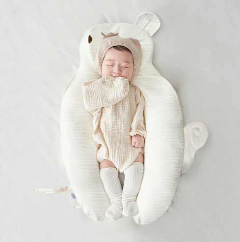  Gối Ôm Chắn Bé Đa năng Hình Sóc Dotori Chống giật mình giúp bé ngủ ngon 