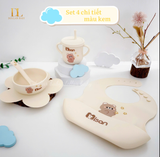  MISAN - Set Ăn Dặm Silicon Nature's Love 4 Chi Tiết 
