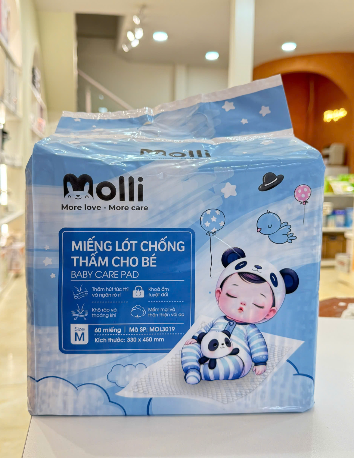  Lót Giấy Chống Thấm Molli 