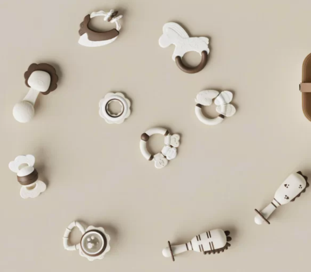  HEORSHE - Bộ xúc xắc gặm nướu 