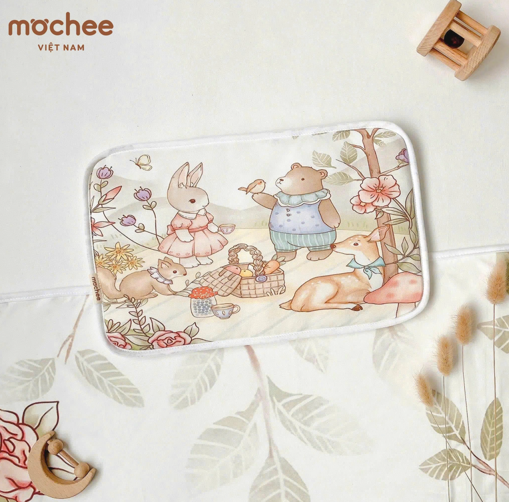  Gối đầu airmesh velva cotton Mochee 