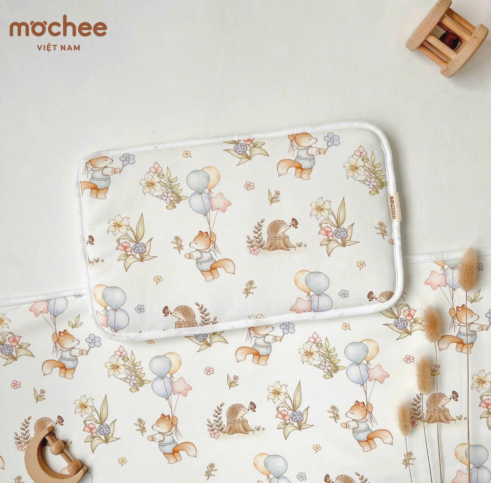  Gối đầu airmesh velva cotton Mochee 