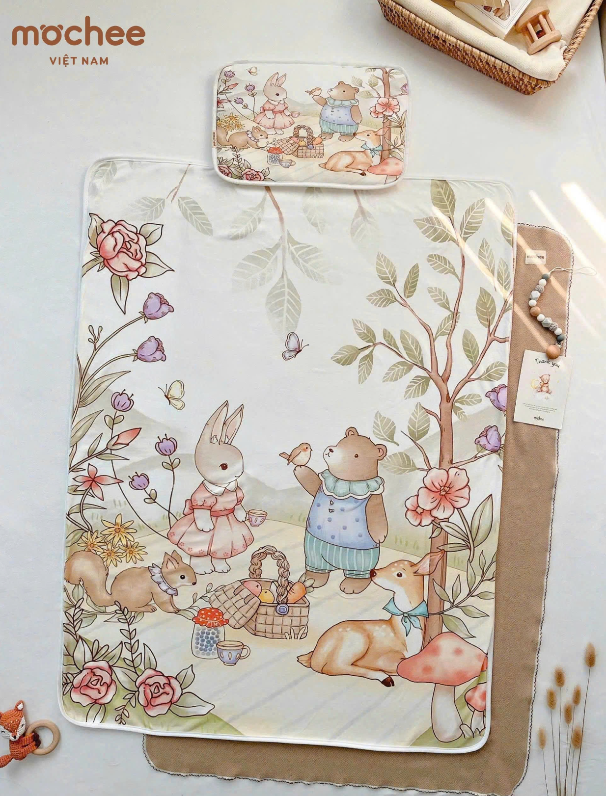  MOCHEE - Chăn cotton velva 