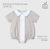  LA POMME - Body cộc tay mini oppa 