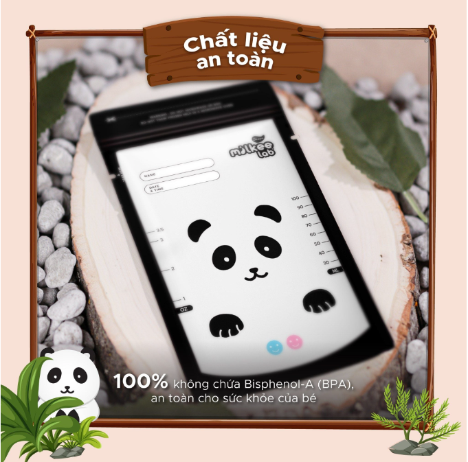  Shapee - Túi Trữ Sữa Cảm Biến Nhiệt An Toàn, Tiện Lợi (Hộp 25 Túi) 