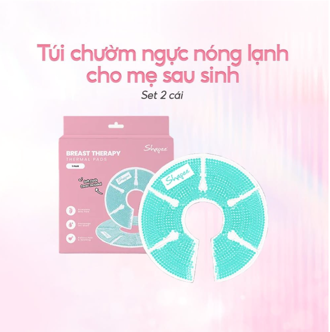  Shapee - Túi Chườm Nóng Lạnh Cho Mẹ Sau Sinh, Giúp Giảm Đau, Thông Tia Sữa, Kích Sữa 