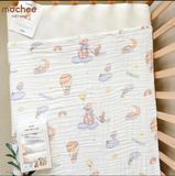  MOCHEE - Khăn Tắm Xô 6 lớp Hoạ Tiết 