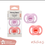  TOMMEE TIPPEE - Ty ngậm silicon siêu nhẹ cho bé Ultra Light (Vỉ Đôi) 