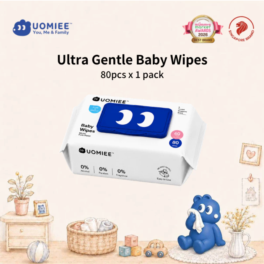  UOMIEE  - Khăn  giấy ướt ( 80 tờ  ) 