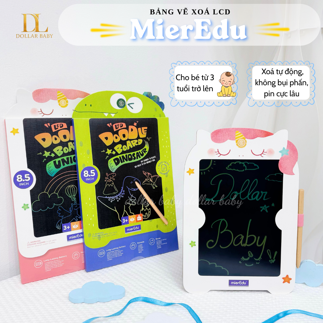  MierEdu - Bảng vẽ xoá LCD 