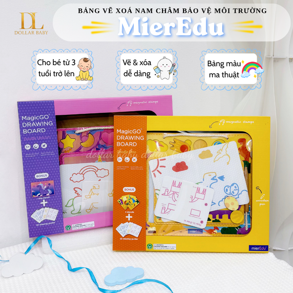  MierEdu - Bảng vẽ xoá nam châm bảo vệ môi trường 