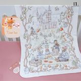  Thảm Nằm Chống Thấm 4 Lớp Classic Puure Cotton Bubble Tree - 70x90cm 