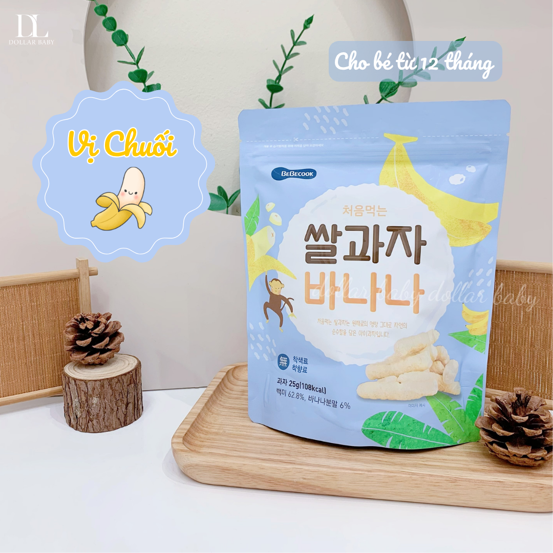 Bánh hình que hữu cơ Bebecook 