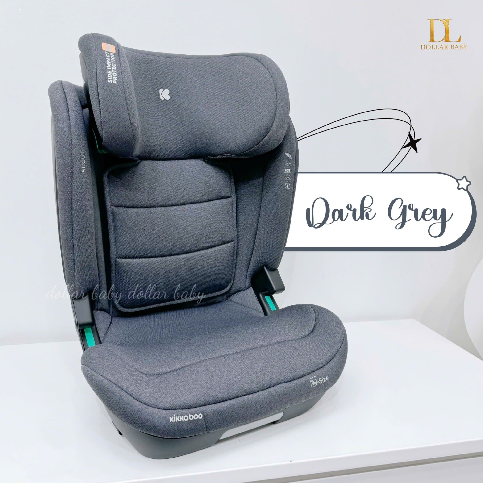  Ghế ô tô KIKKABOO i-Size i-Scout (100-150cm) 