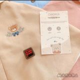  MONONA - Áo Choàng Linen Thêu Kèm Mũ Chắn Giọt Bắn/ Chắn Bụi MNN137 