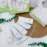  NOUS - Set 5 khăn sữa trắng in hoạ tiết 