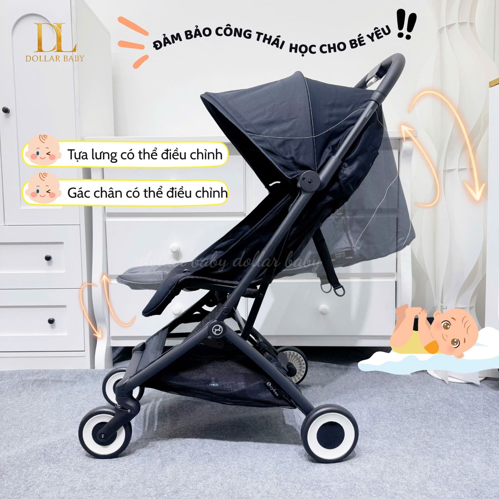  Xe Đẩy Cybex Orfeo 