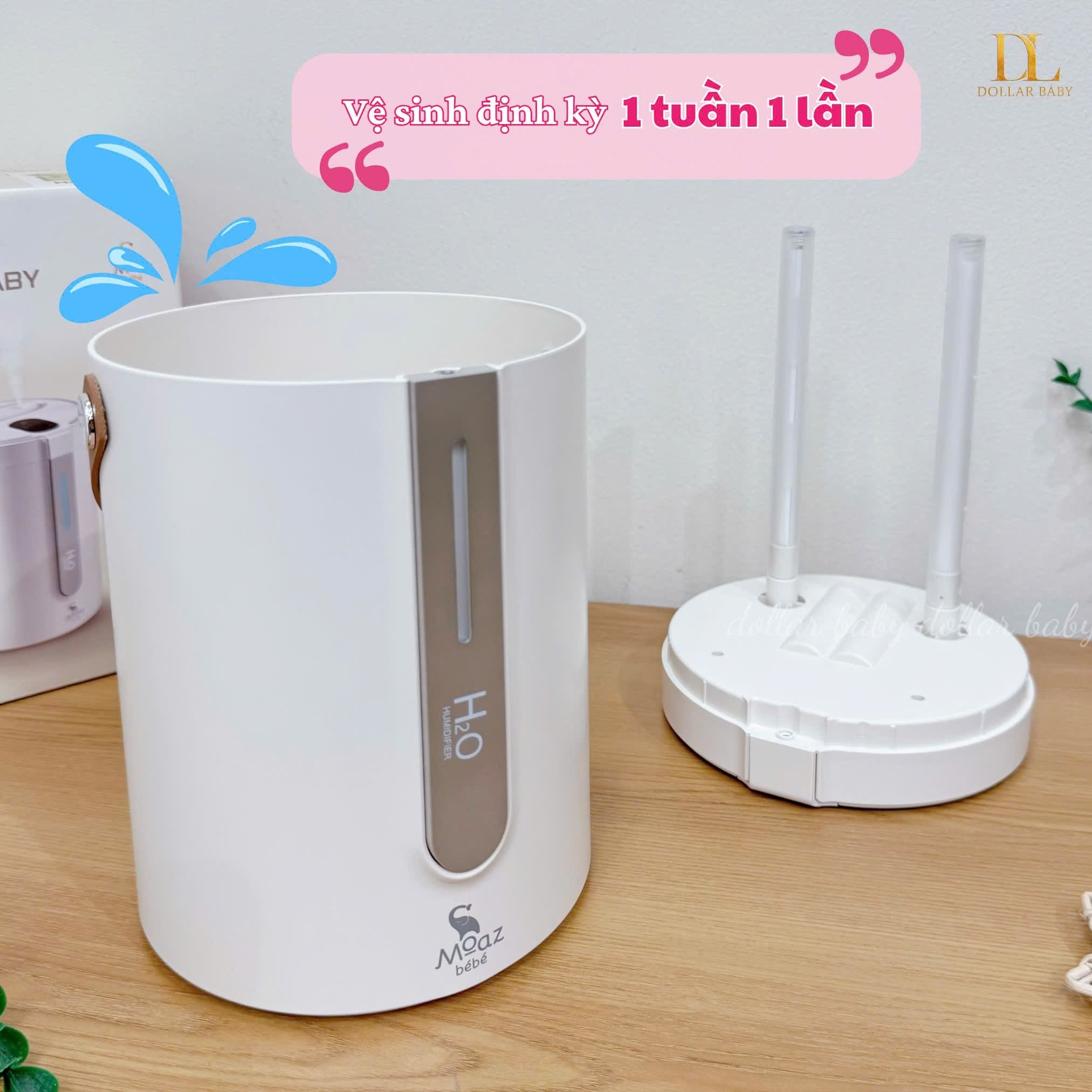  MOAZ BÉBÉ - Máy phun sương tạo ẩm xách tay cho bé - MB116 