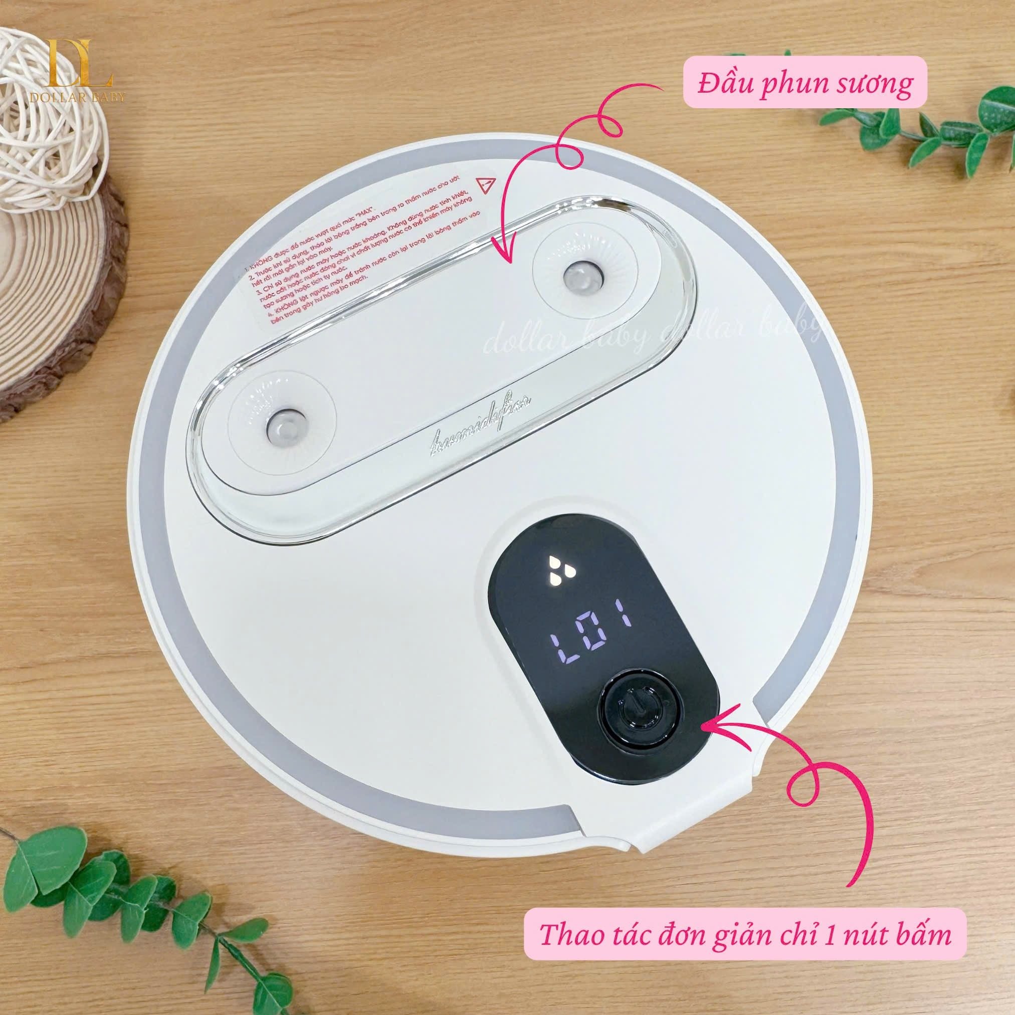  MOAZ BÉBÉ - Máy phun sương tạo ẩm xách tay cho bé - MB116 