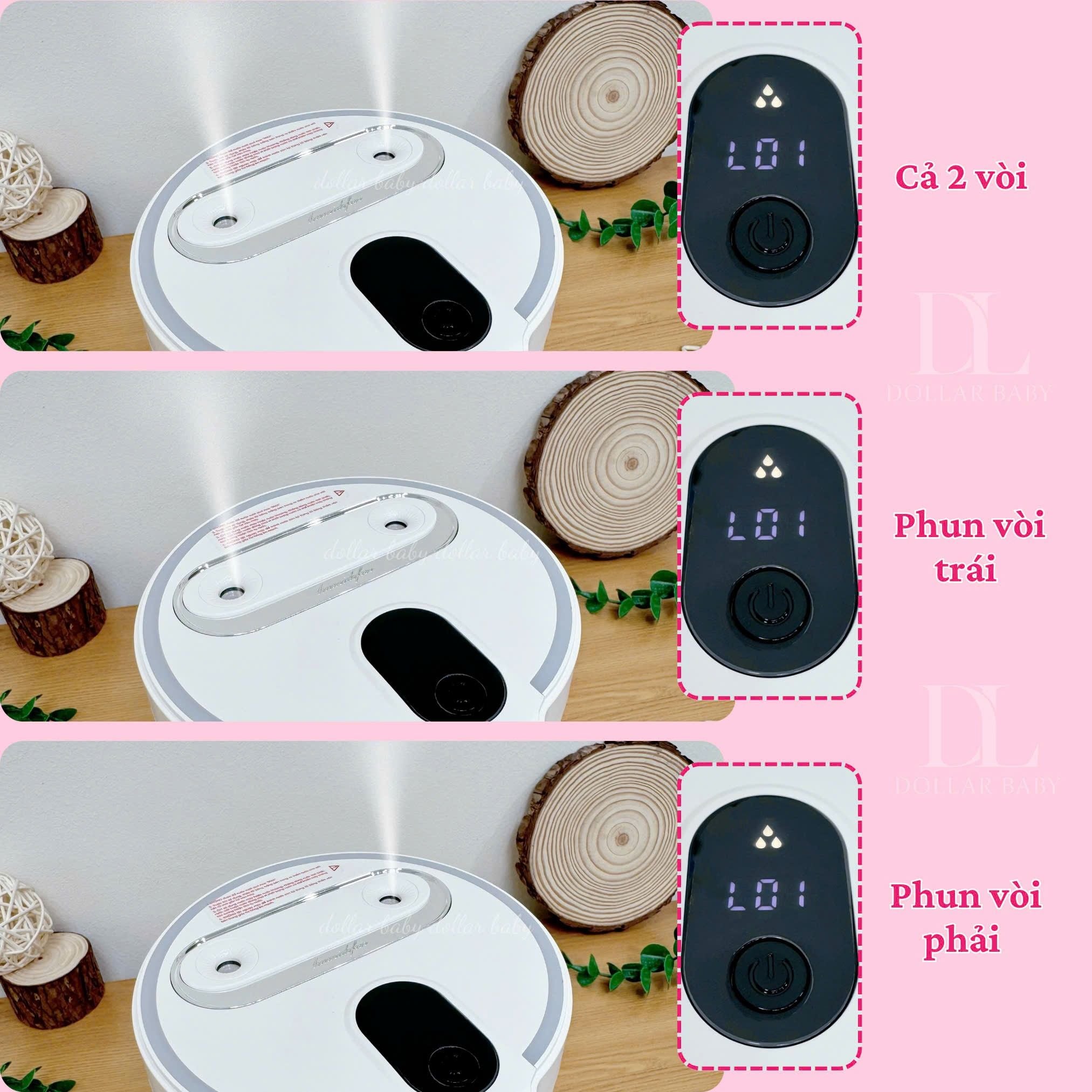  MOAZ BÉBÉ - Máy phun sương tạo ẩm xách tay cho bé - MB116 