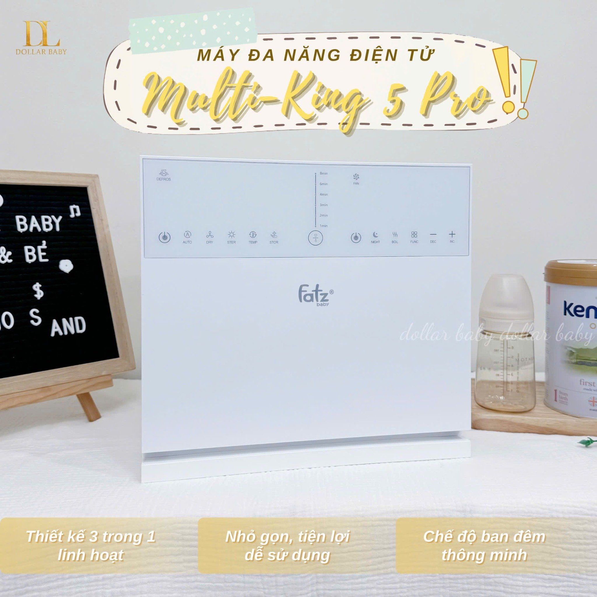  FATZ BABY - Máy đa năng điện tử - Multi-King 5 Pro 