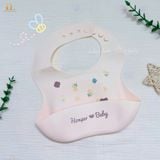  HONPER - Yếm Nhựa Silicon Hoạ Tiết 