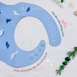  HONPER - Yếm Nhựa Silicon Hoạ Tiết 