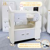  Kệ thay tã bỉm kèm đệm Holla HL - 09242 