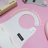  HEORSHE - Yếm Ăn Dặm Silicone 