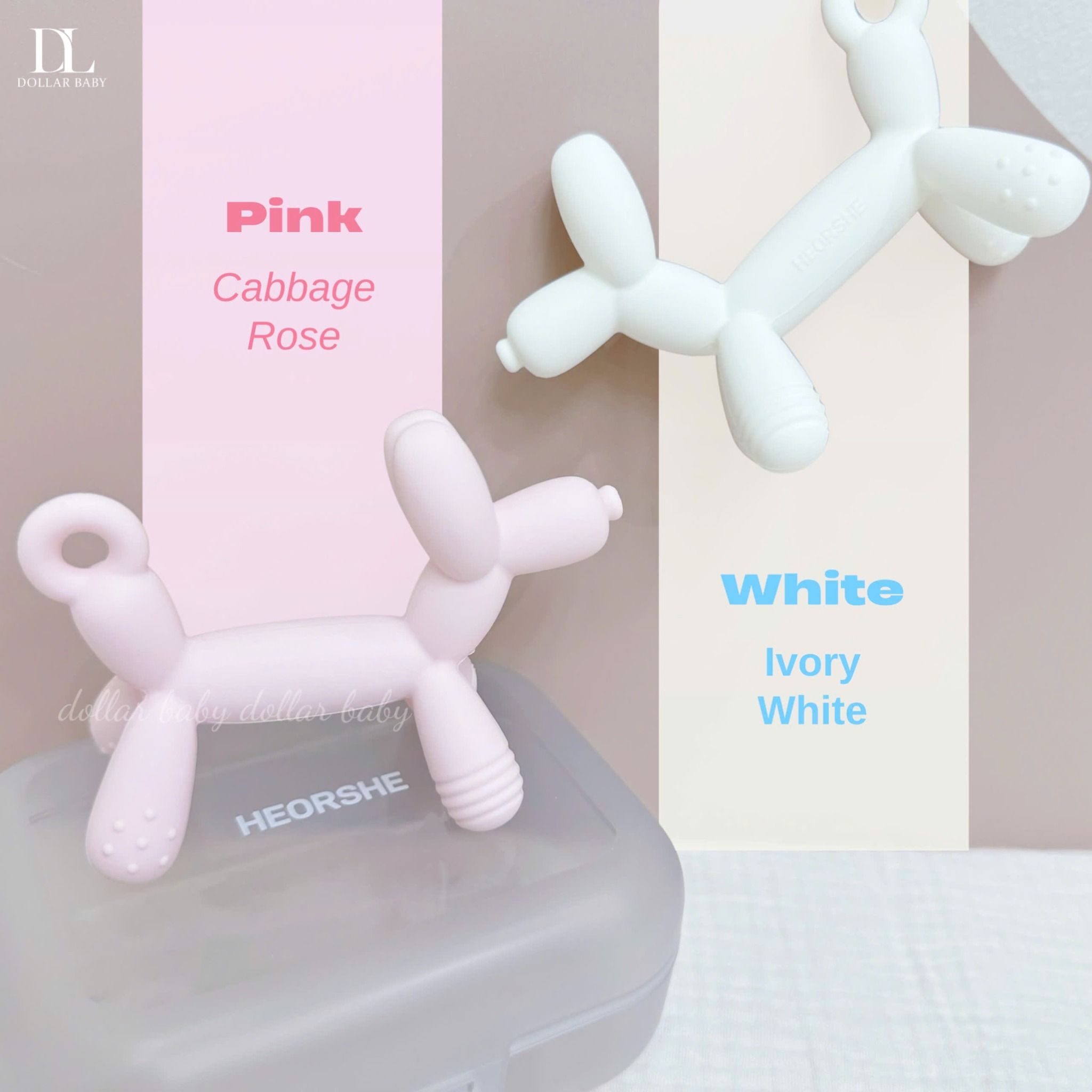 HEORSHE - Gặm Nướu Puppy Silicone Cao Cấp 