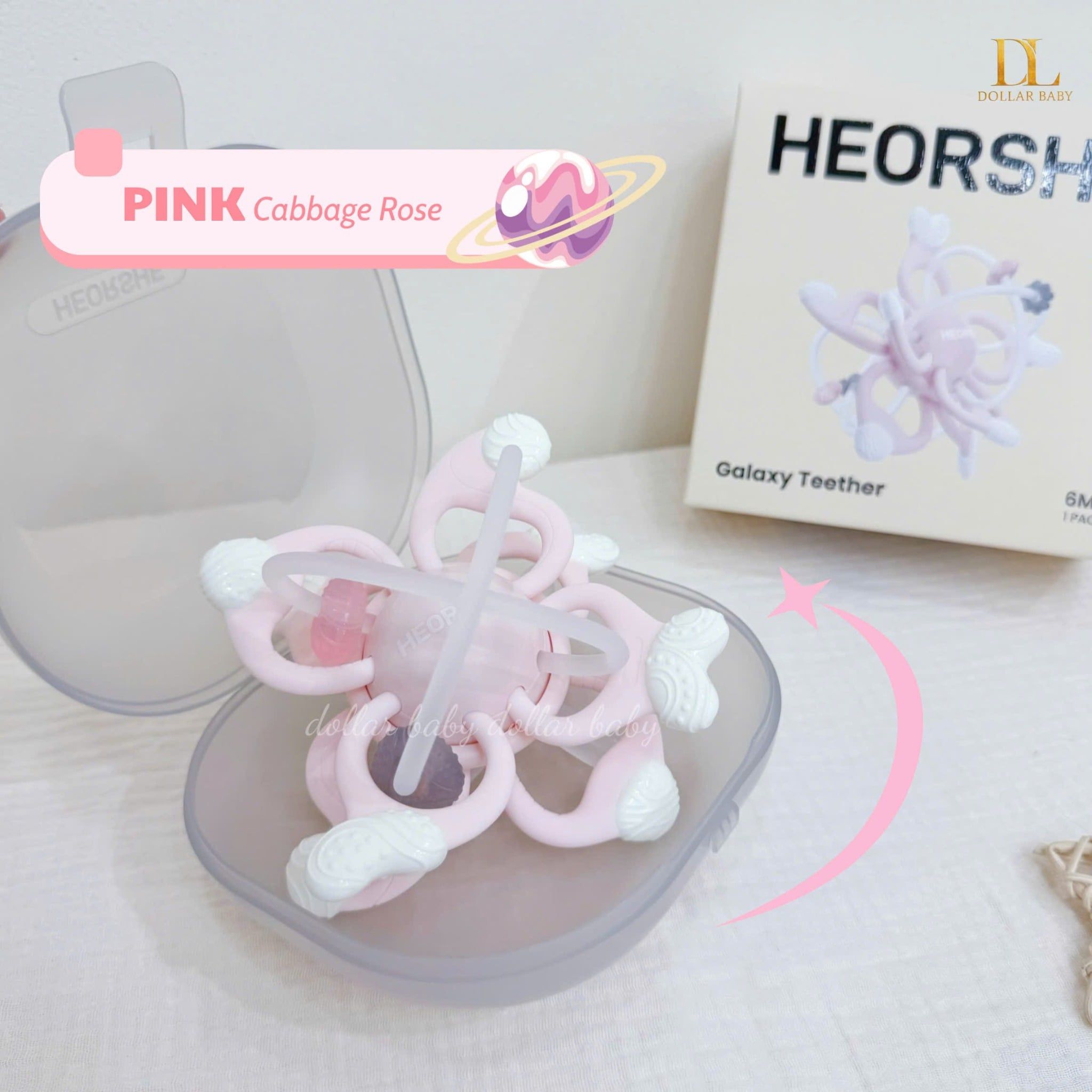  HEORSHE - Đồ Chơi Gặm Nướu Galaxy - 6M+ 