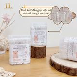  Tăm Bông Cho Bé 2 Đầu Monona 